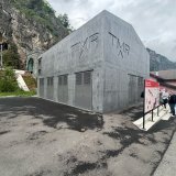 La nouvelle sous-station électrique à Vernayaz.